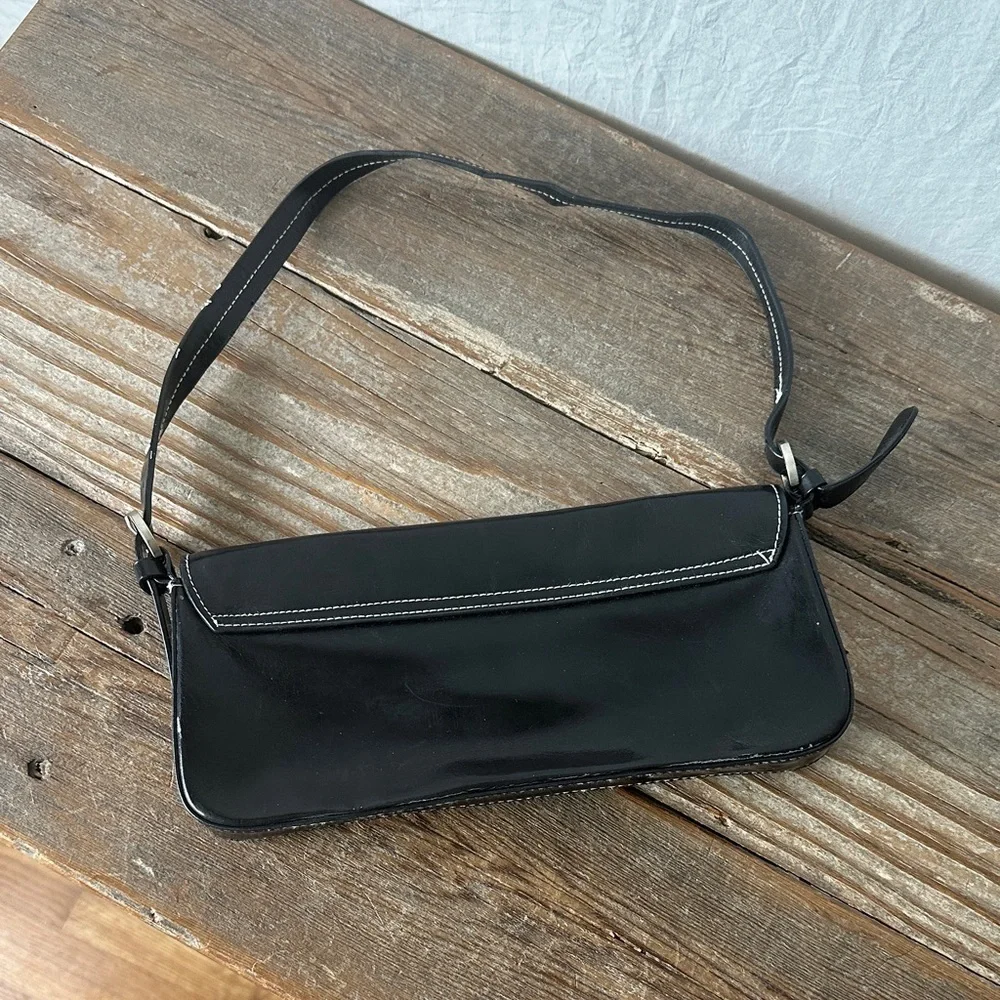 XOXO Black Floral Clutch